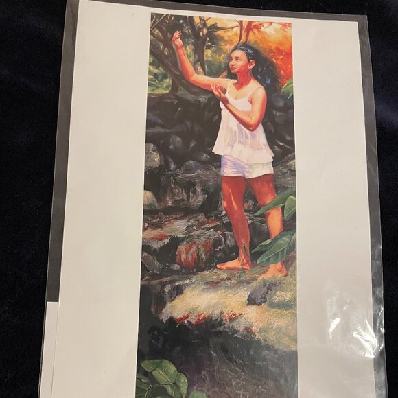 Rose Adare - mahalo Nui Loa - ‘āina (Earth) 19x13 Fine Art Hawaiian Print - Picture 1 of 3